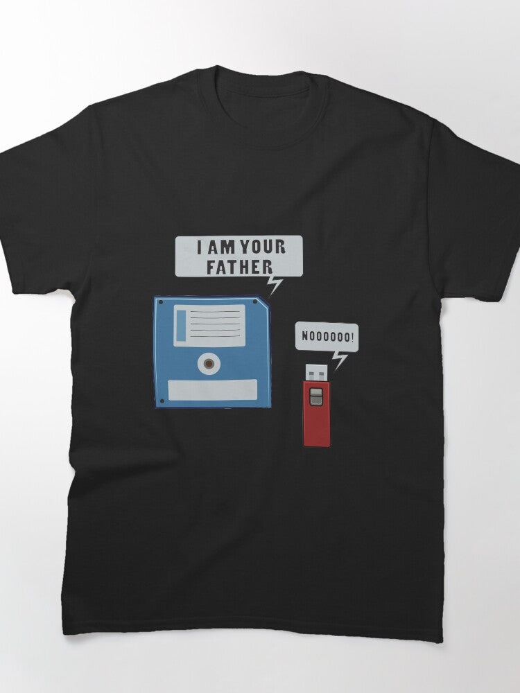 USB I Am Your Father Funny Classic T-Shirt