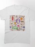 All I Need Is Love Yoga And A Dog - Creative Classic T-Shirt
