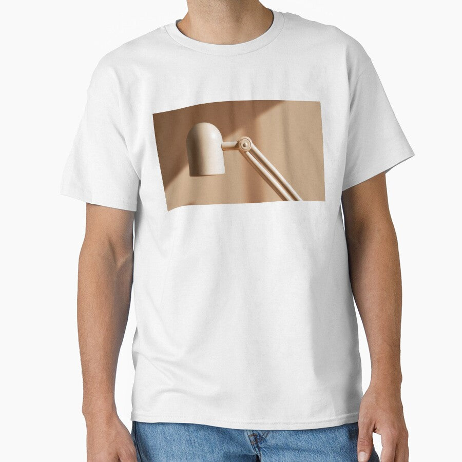 Minimalist desk lamp in soft light Classic T-Shirt